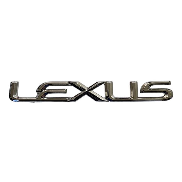 LEXUS ES300 EMBLEM REAR TRUNK CHROME BADGE NAMEPLATE GENUINE OEM 02-06 - Picture 1 of 5